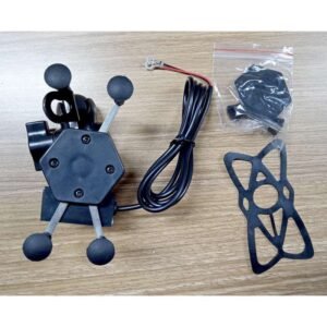 Phone Holder For Bike With Charger